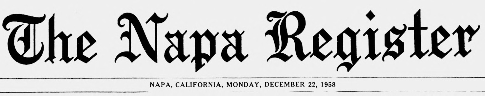 napa register